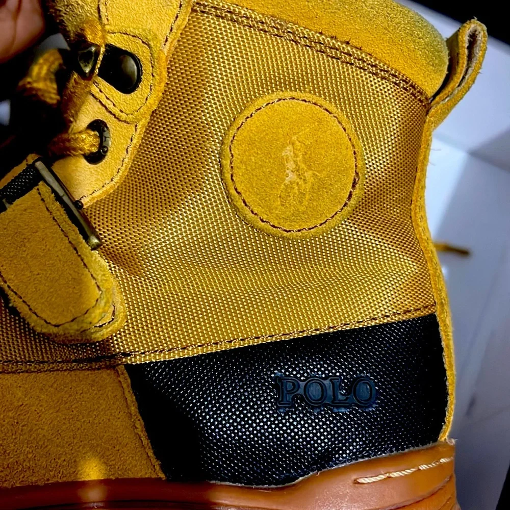Polo Ralph Lauren Colbey Combat Boots size 10 toddler